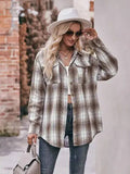 Plaid Button Down Flannel Shirt