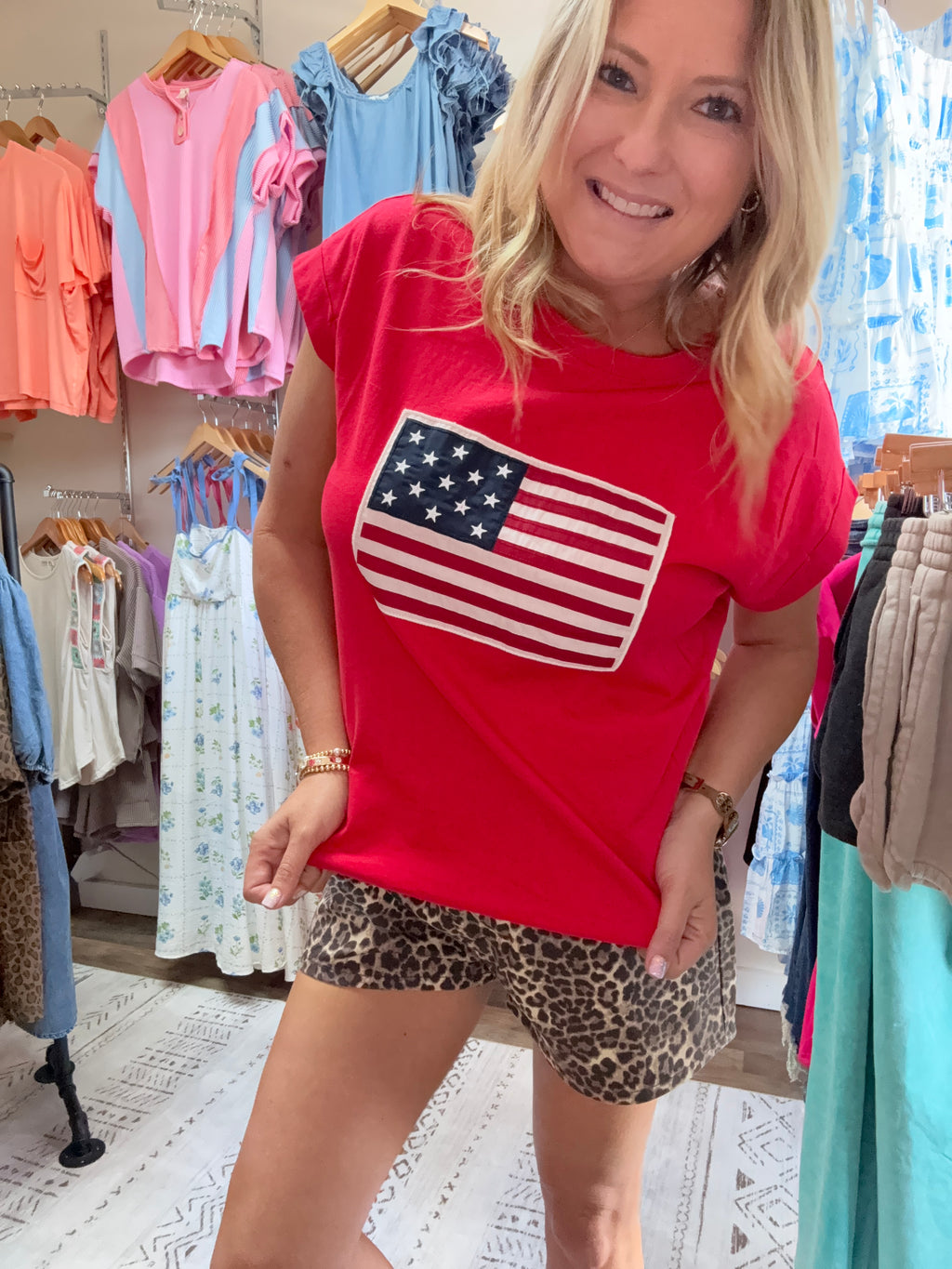 American Flag Tee