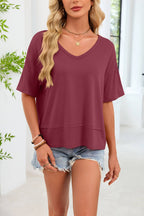 Oversized Short Sleeve Casual T Shirt
